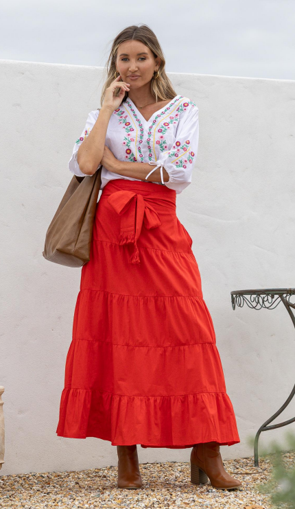 Joop & Gypsy Tiered Skirt