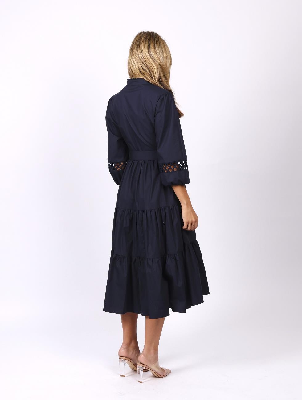 Leoni Dior Dress - Navy