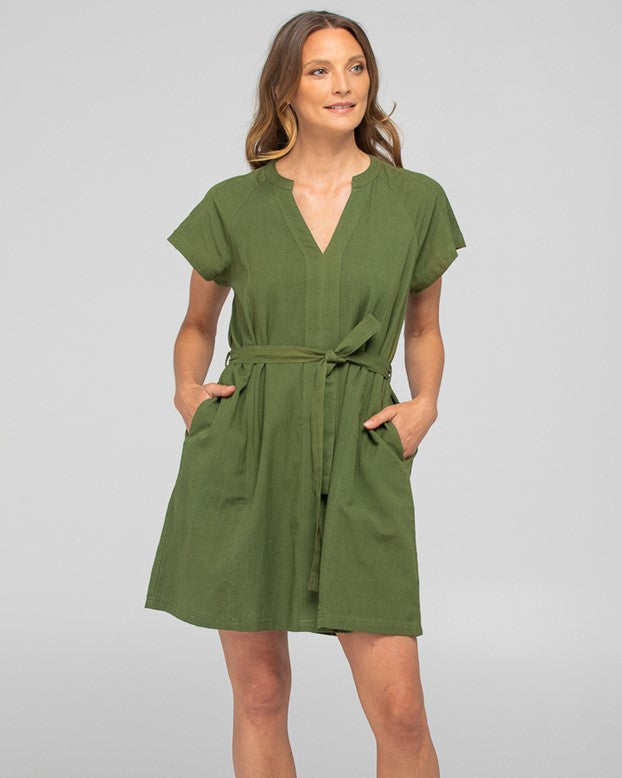 Boom Shankar Livy Dress - Khaki