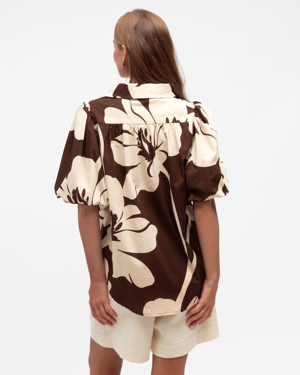 Label of Love Chocolate Bloom Top