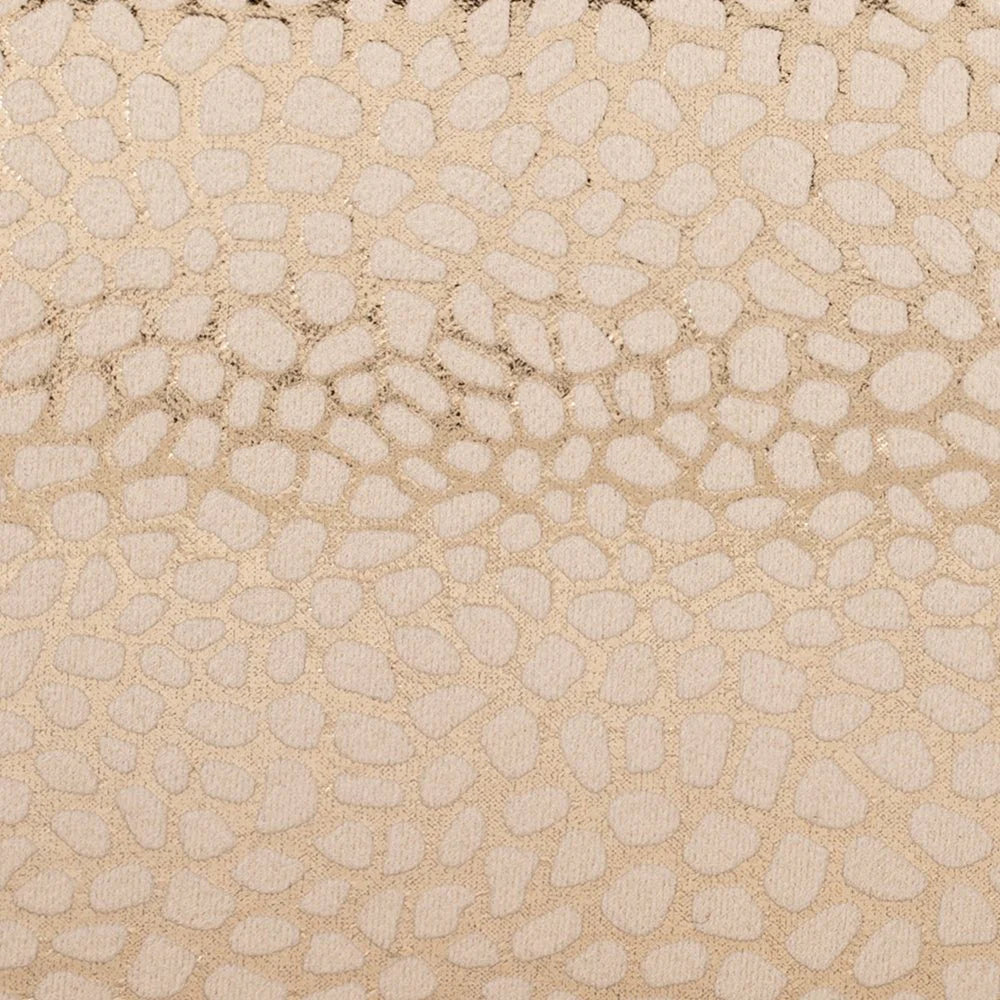 Olga Berg FRANKIE Embossed Clutch - Natural