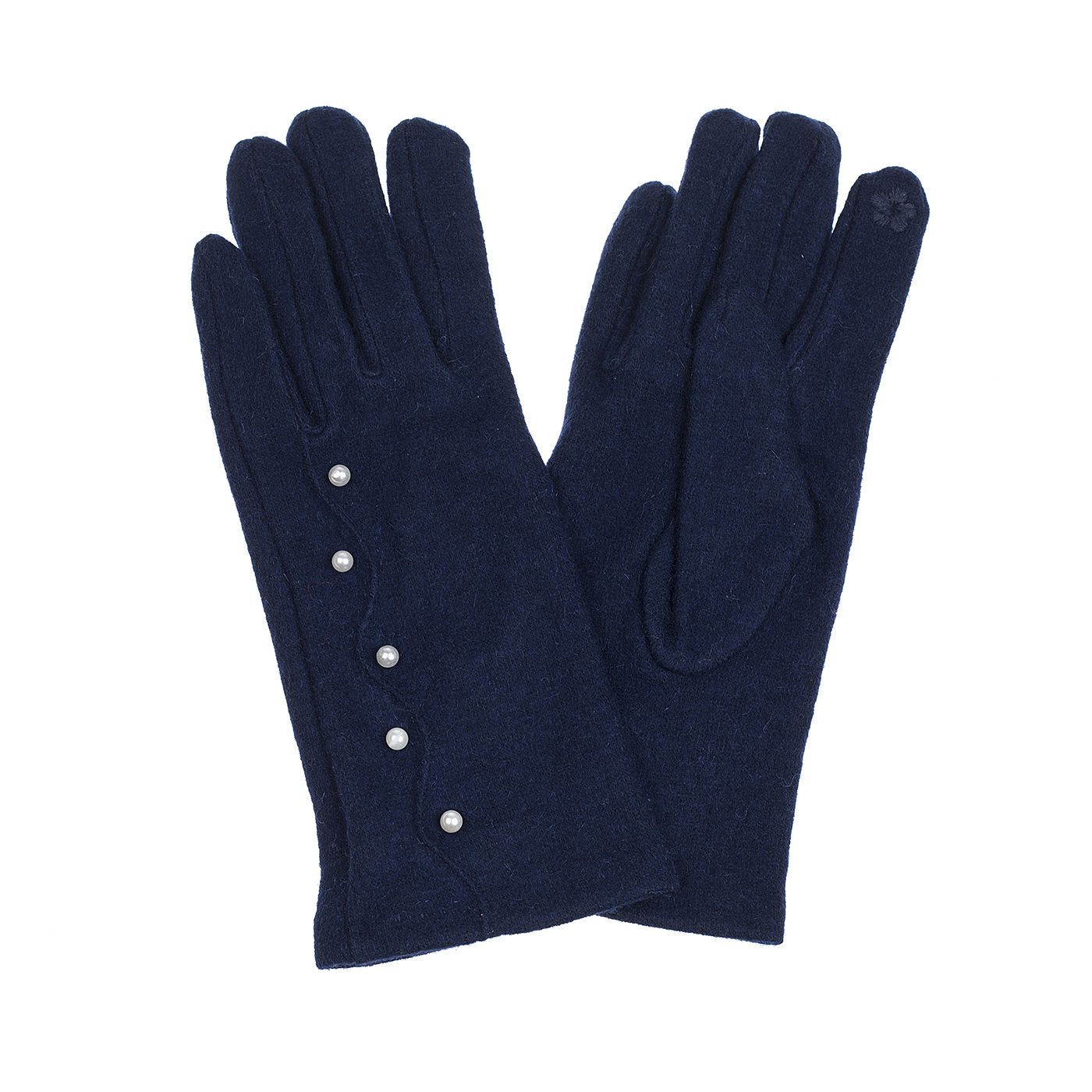 Ivys Pearl Wave Knit Gloves