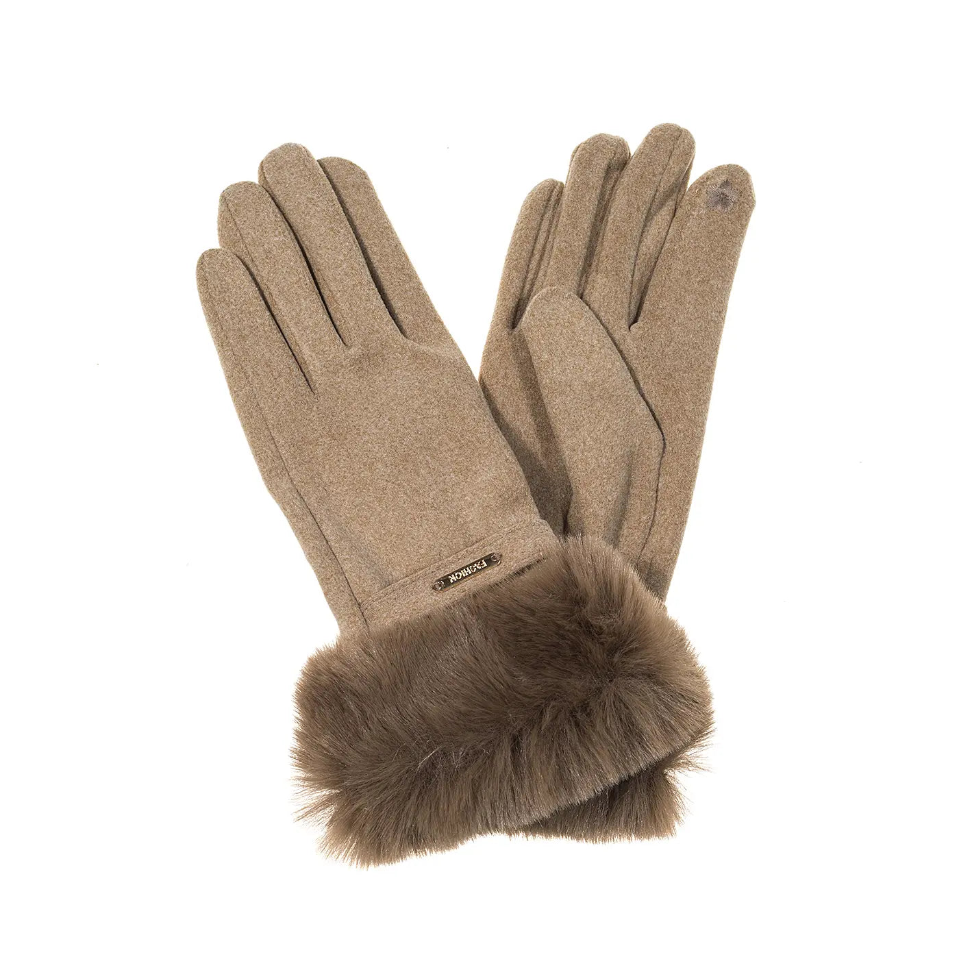 Ivys Luxe Faux Fur Gloves