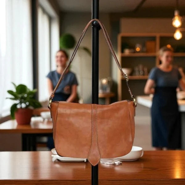 Cosgrove & Co Grace Saddle Bag - Tobacco