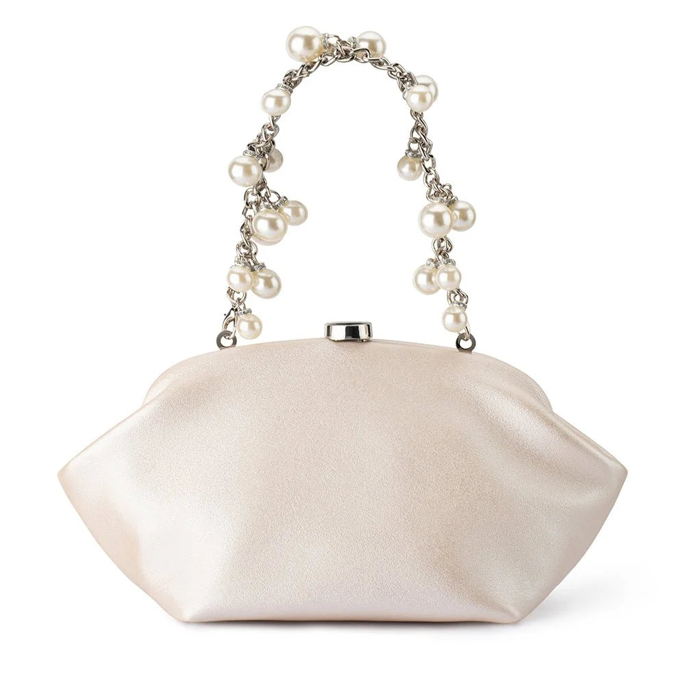 Olga Berg MARINA Pearl Clutch - Pearl