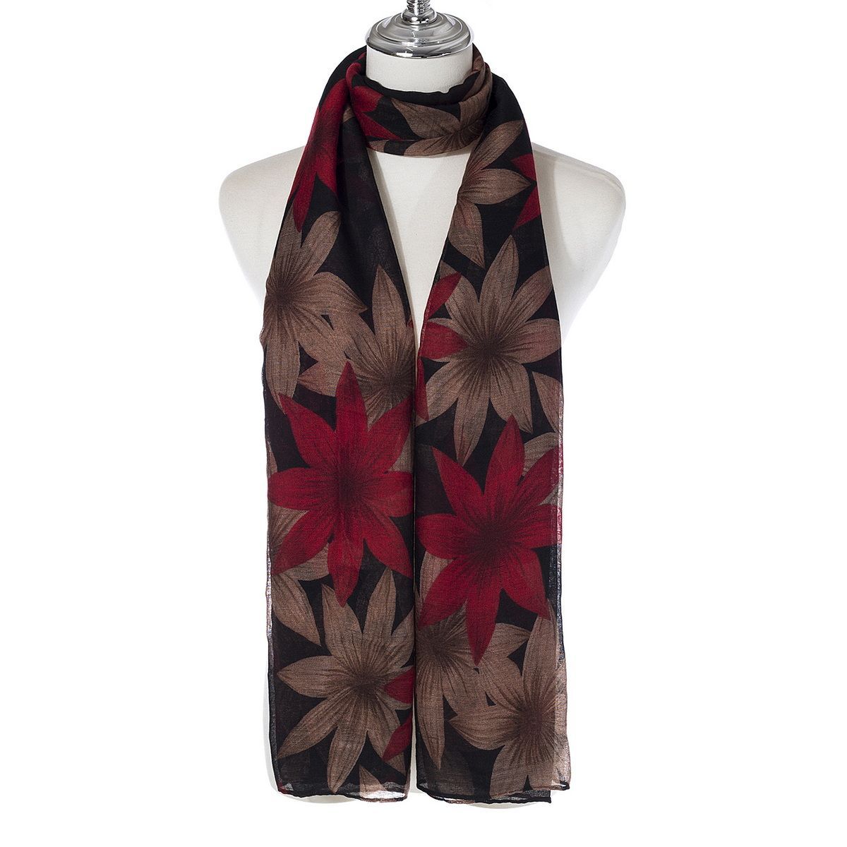 Ivys Bold Bloom Print Scarf