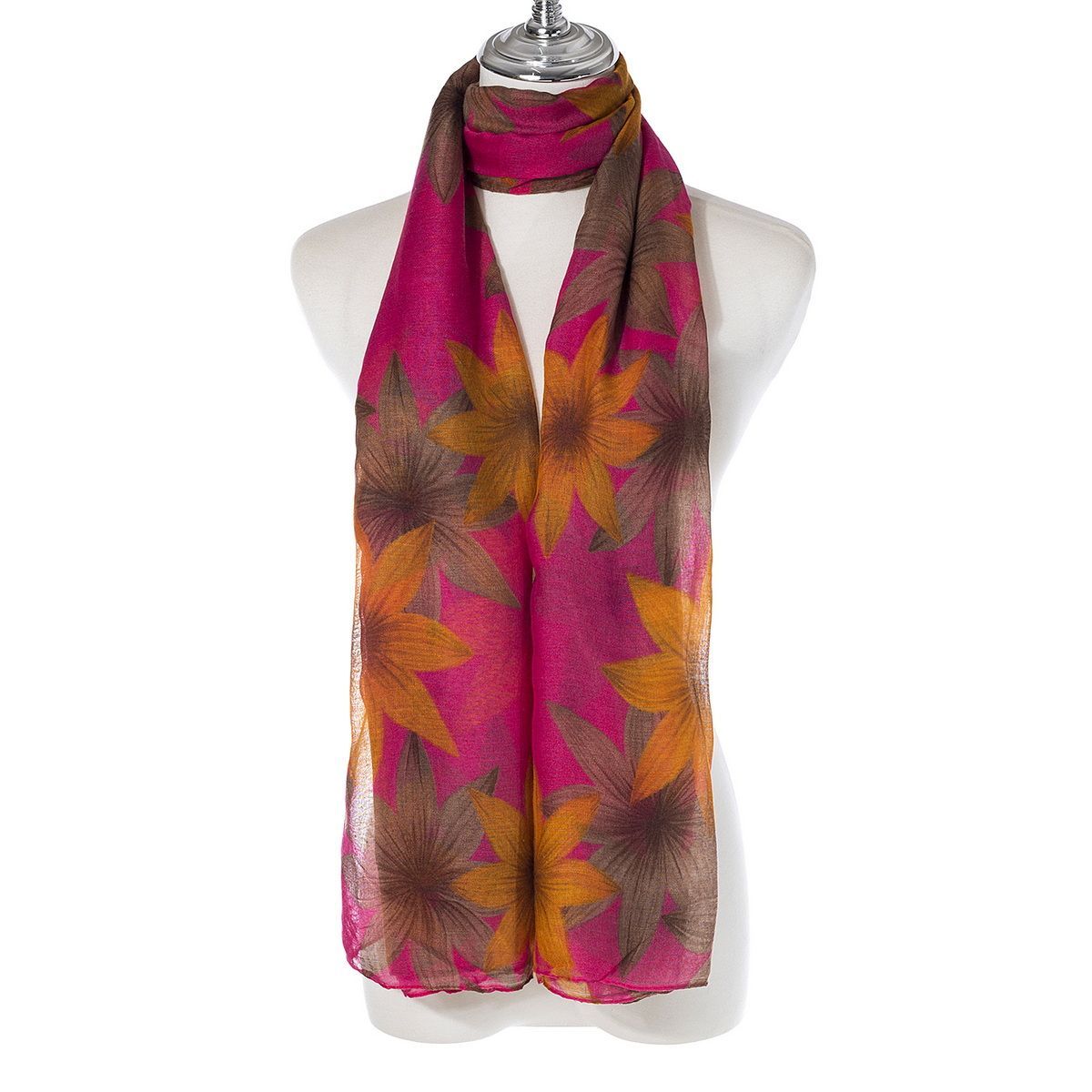Ivys Bold Bloom Print Scarf
