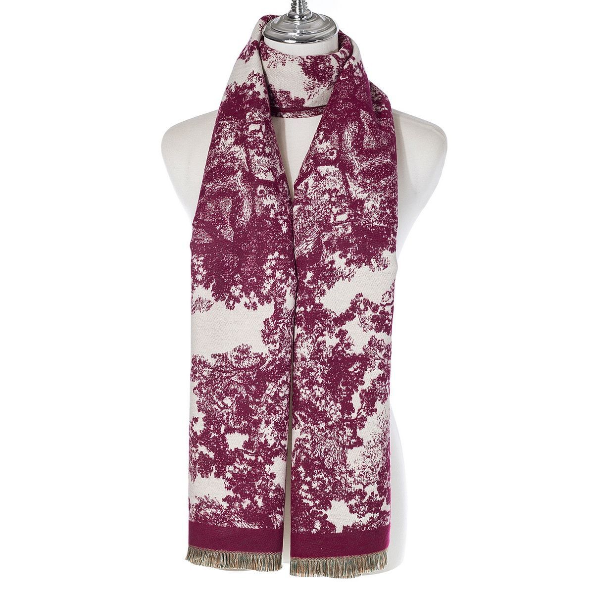 Ivys Forest Sketch Reversible Scarf