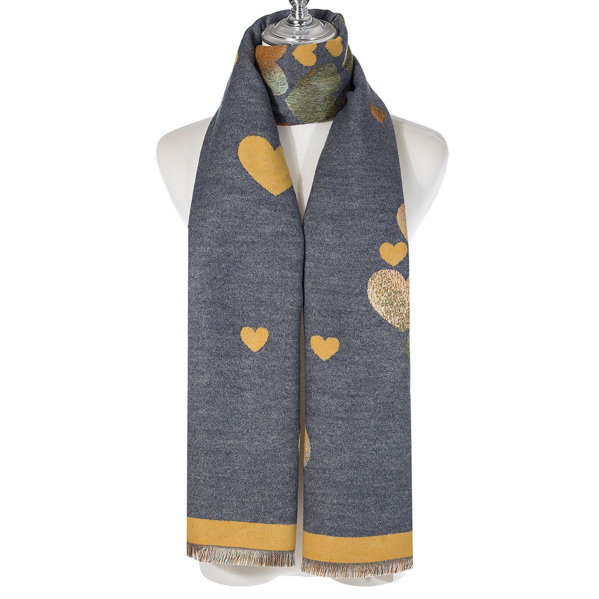 Ivys Falling Hearts Scarf