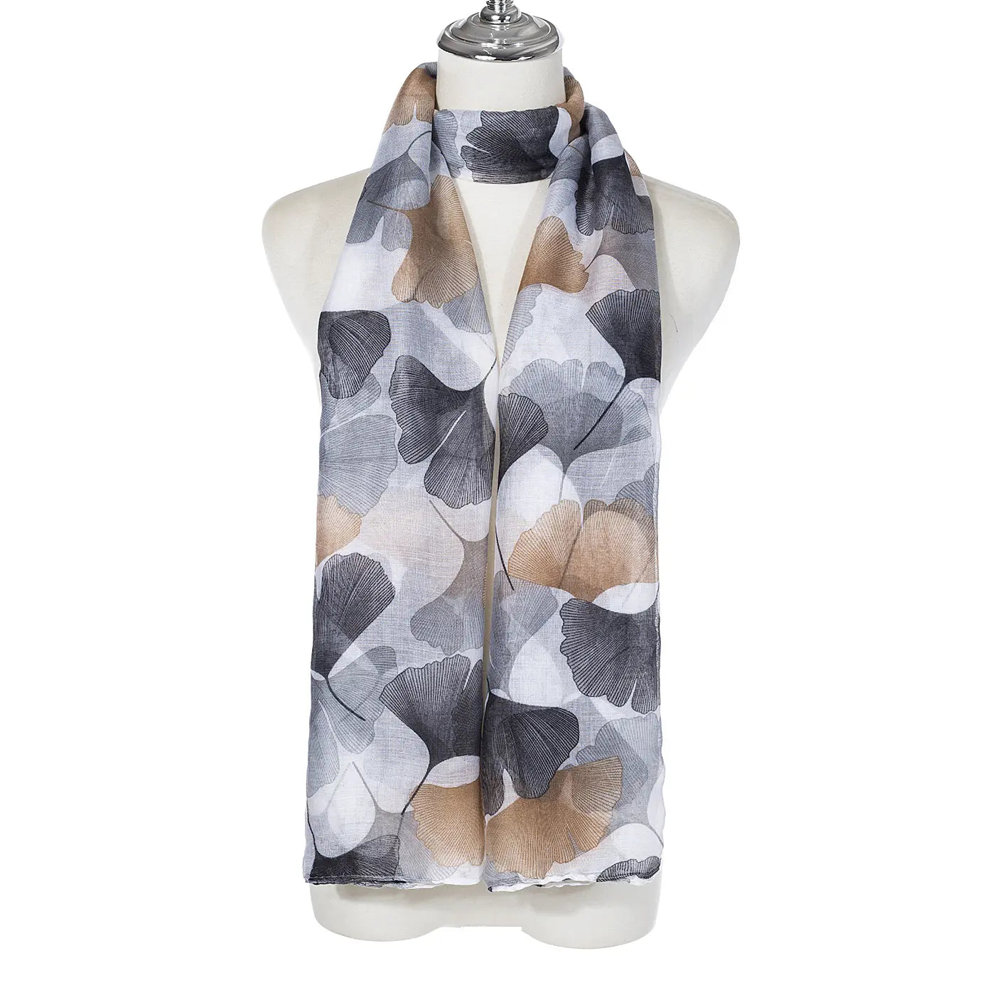 Ivys Autumn Ginkgo Scarf