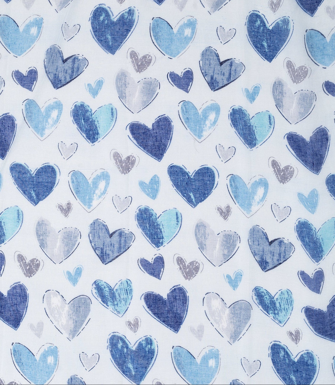Ivys Watercolour Heart Scarf