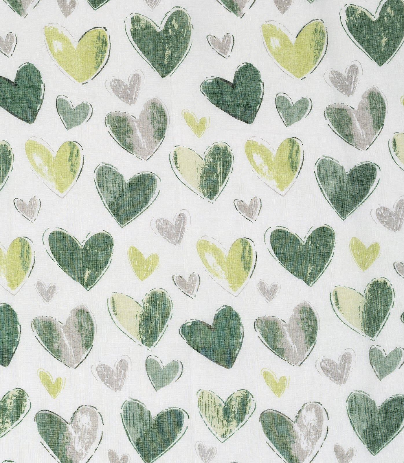 Ivys Watercolour Heart Scarf