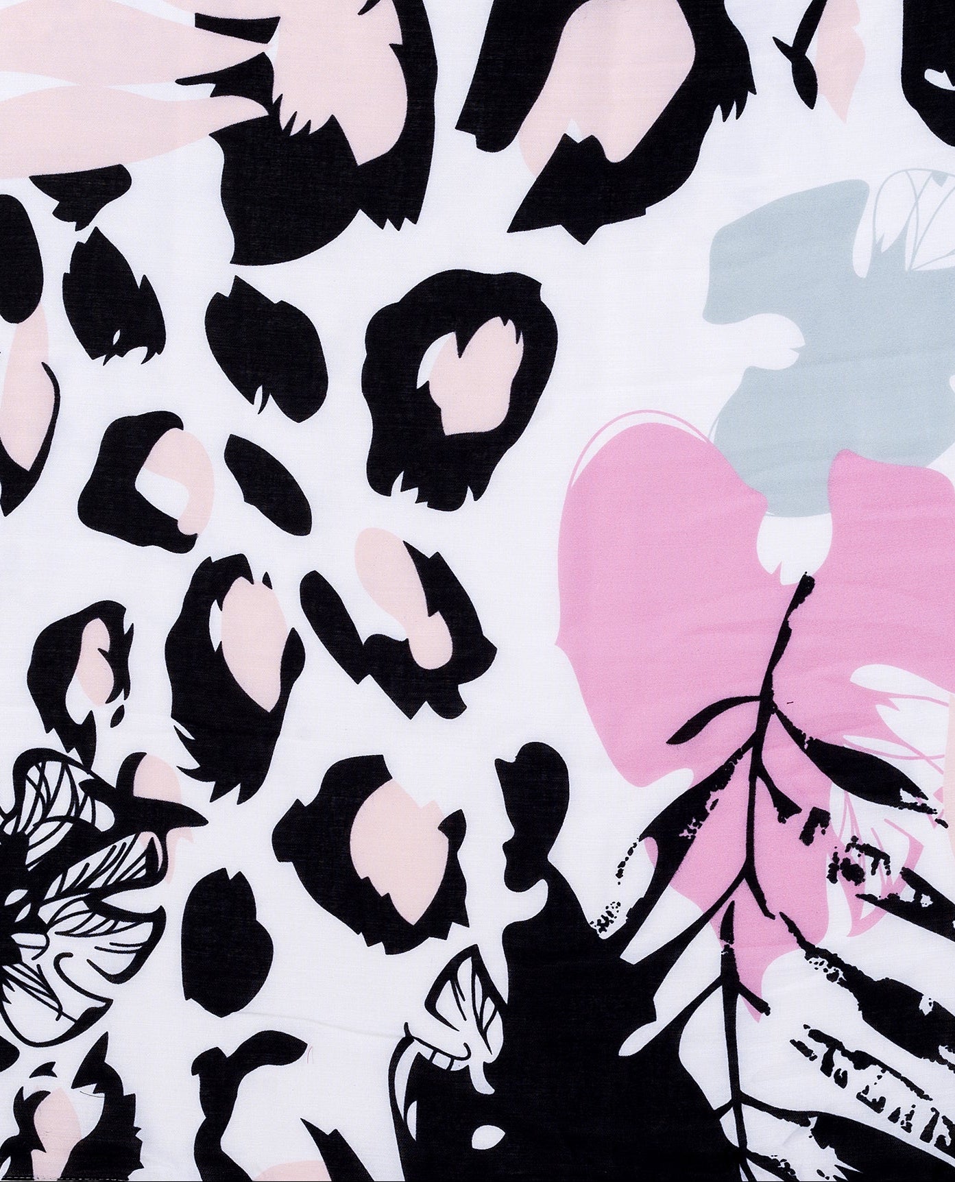 Ivys Abstract Animal Inspired Print Scarf