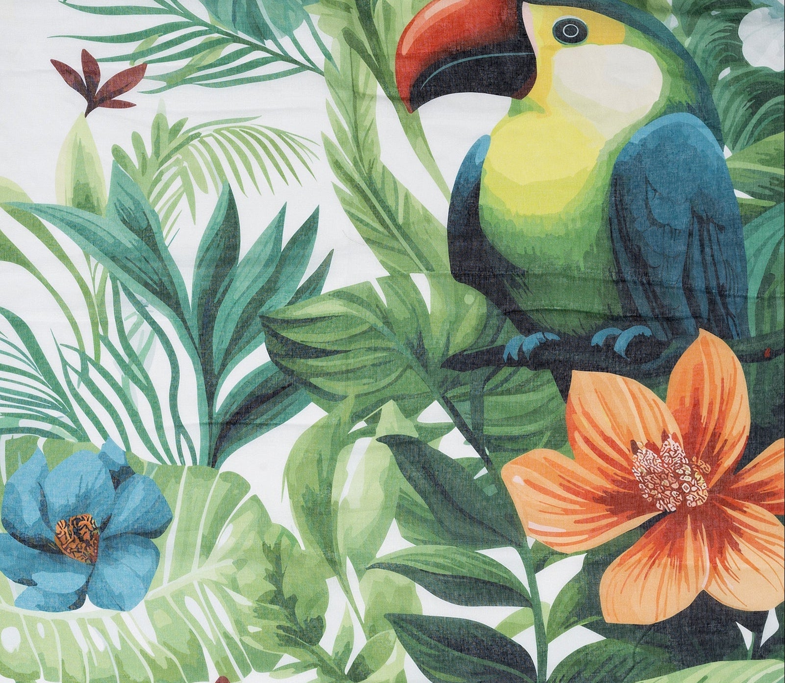 Ivys Tropical Paradise Bird Scarf