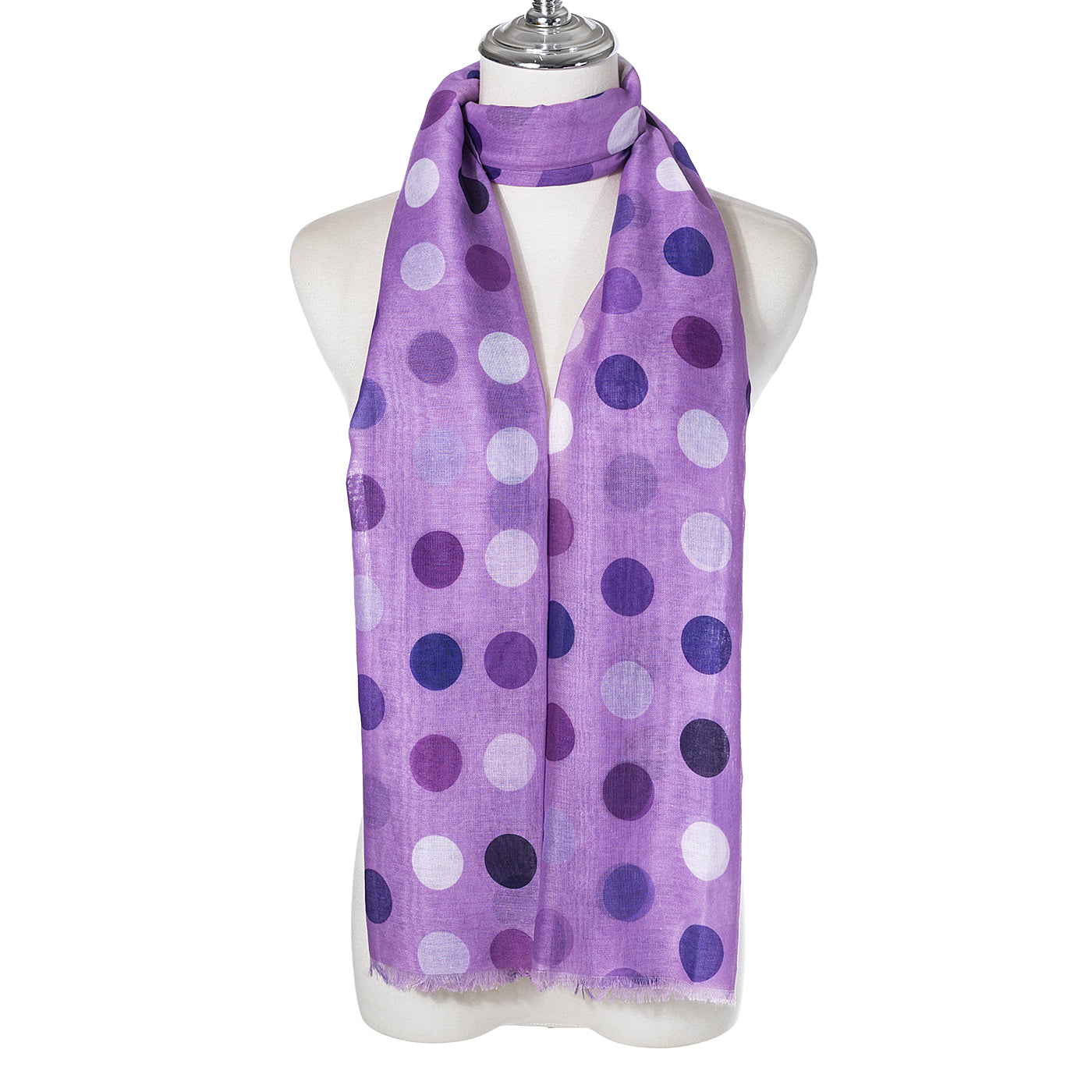 Ivys Watercolour Spot Scarf