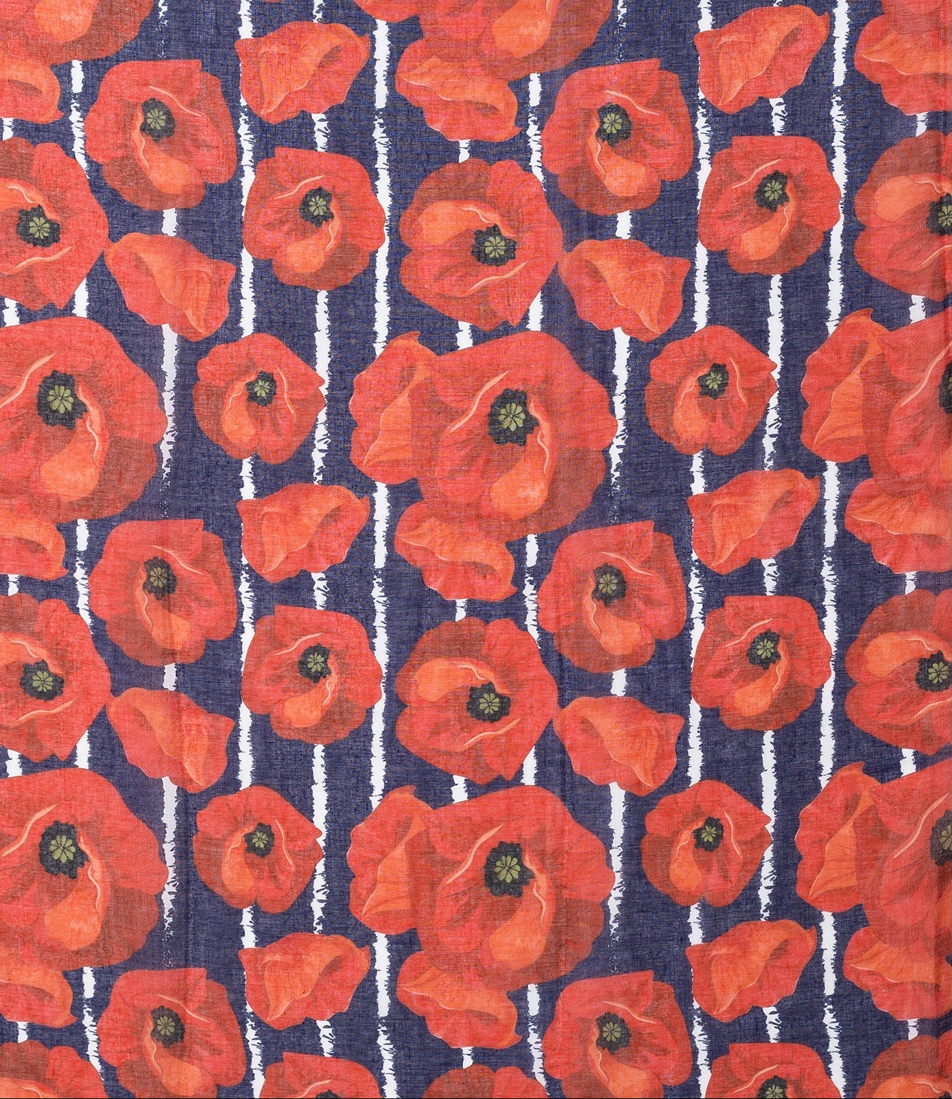 Ivys Poppy Bloom Scarf