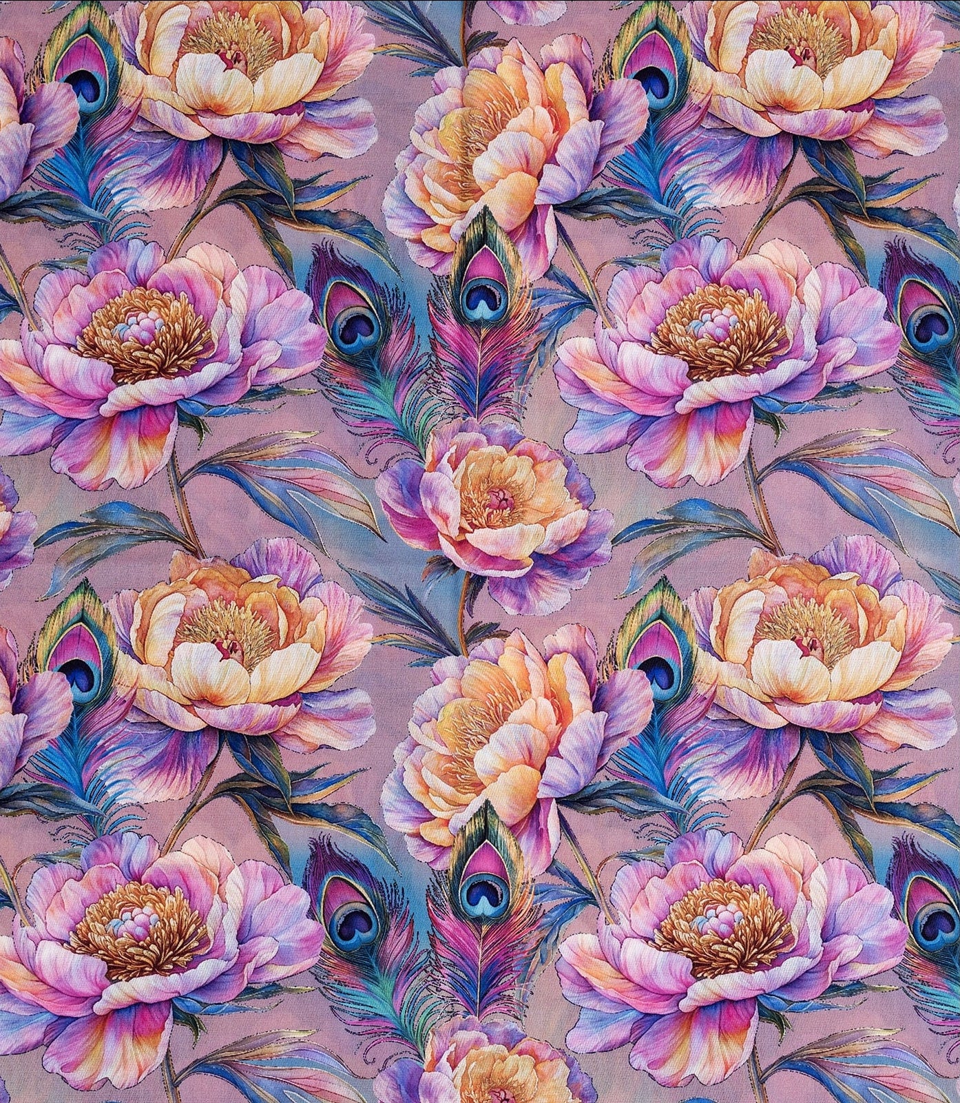 Ivys Peacock Bloom Scarf
