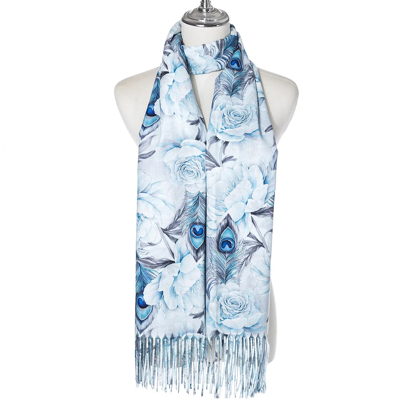 Ivys Peacock Bloom Scarf