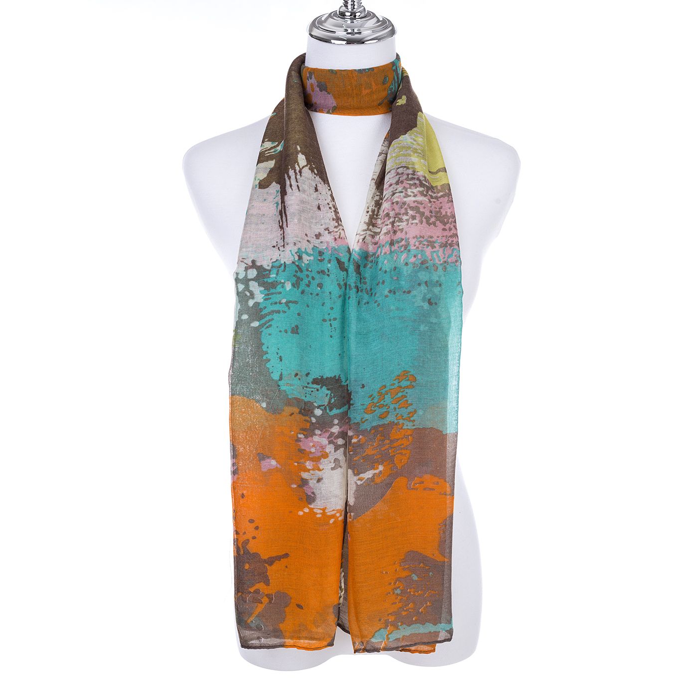 Ivys Abstract Splash Scarf