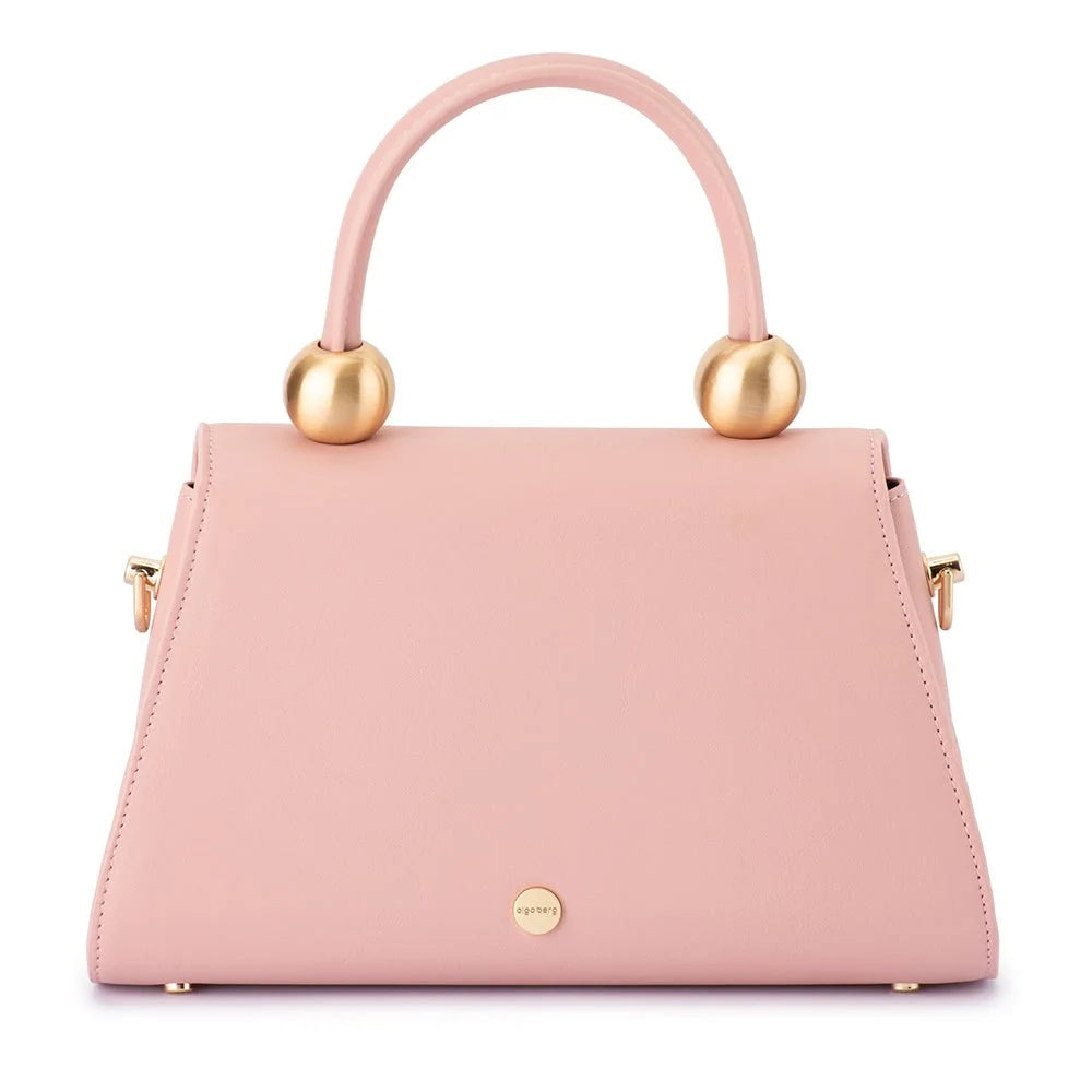Olga Berg SIREN Top Handle Bag - Blush