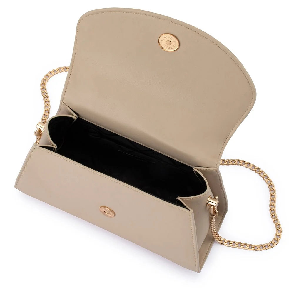 Olga Berg SIREN Top Handle Bag - Natural