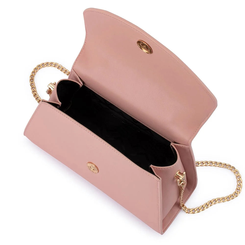 Olga Berg SIREN Top Handle Bag - Blush