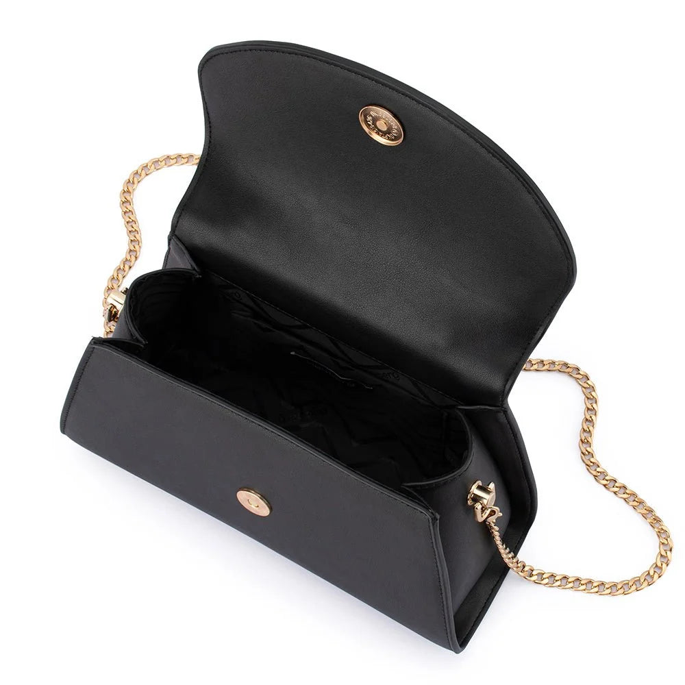 Olga Berg SIREN Top Handle Bag - Black
