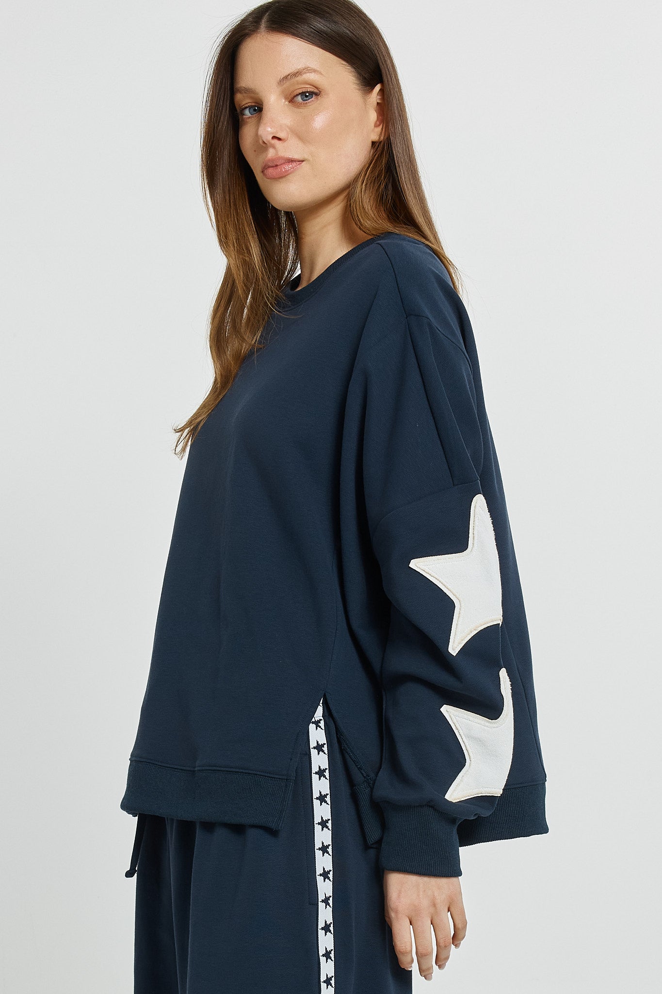 Betty Basics Saskia Sweatshirt - Navy