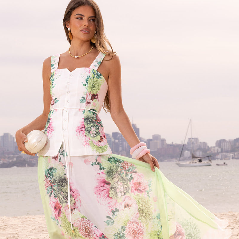 Mia Milani Sorbet Symphony Top