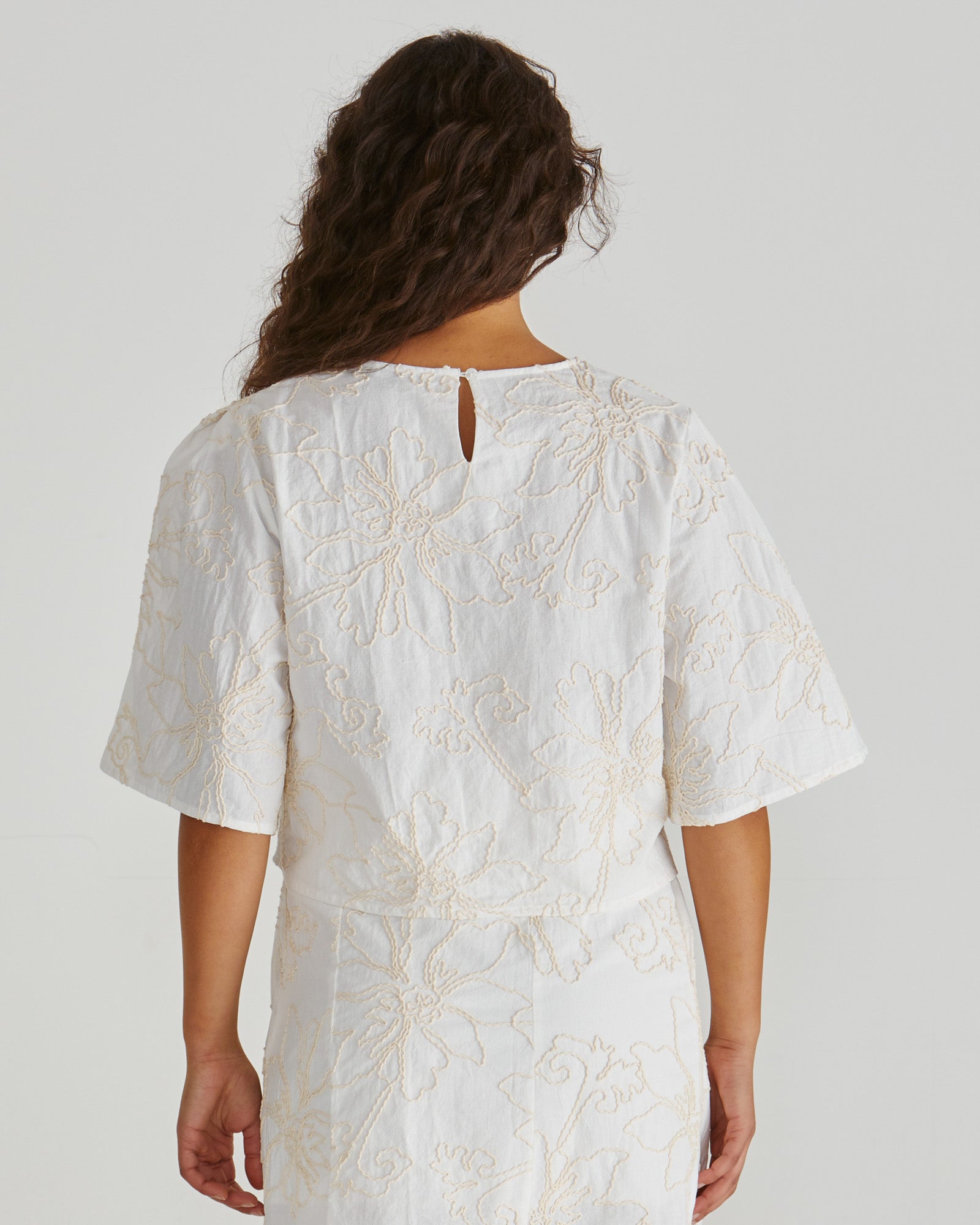 Sass Shay Top - Cream