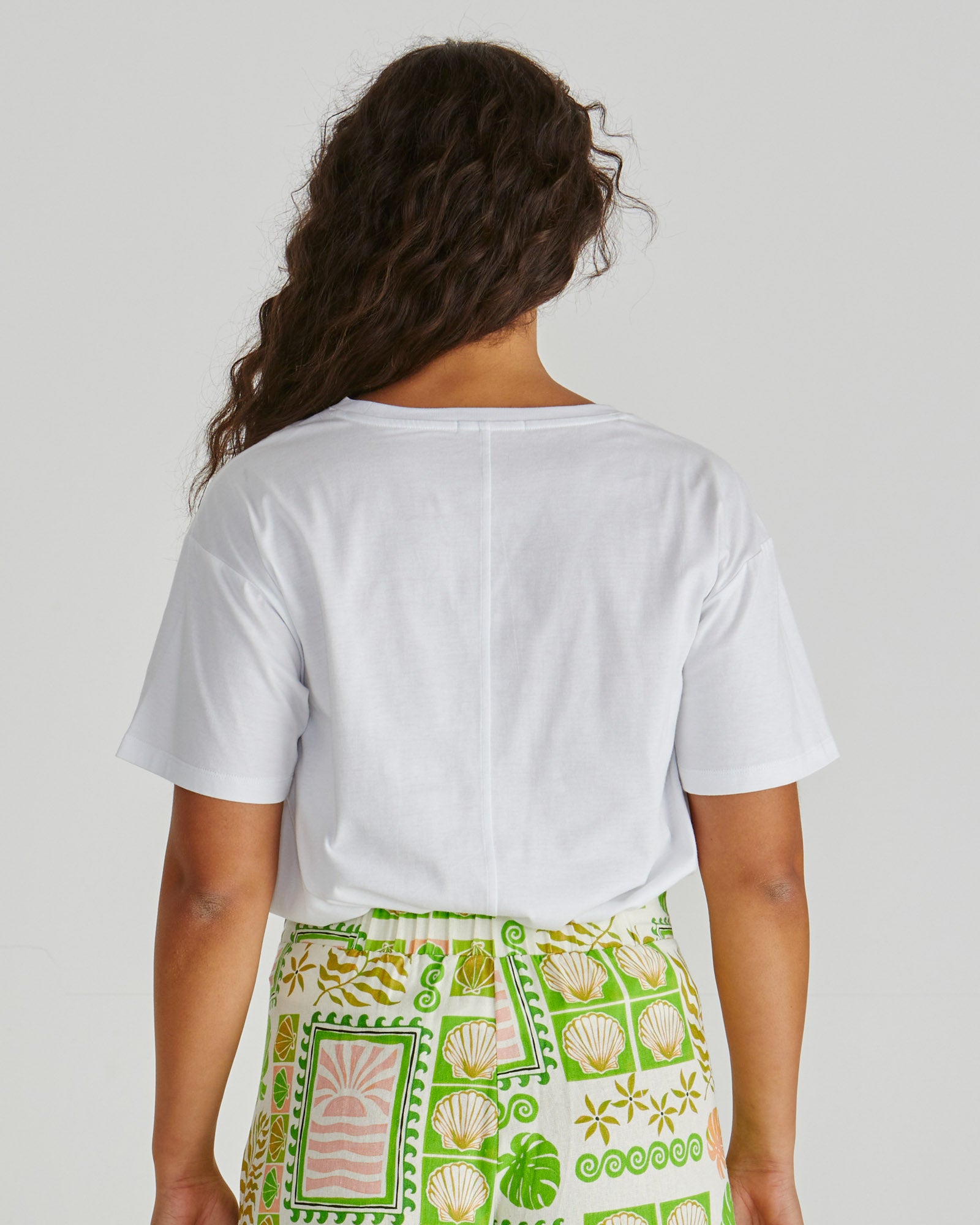 Sass Cynthia Tee - Seashell Stripe