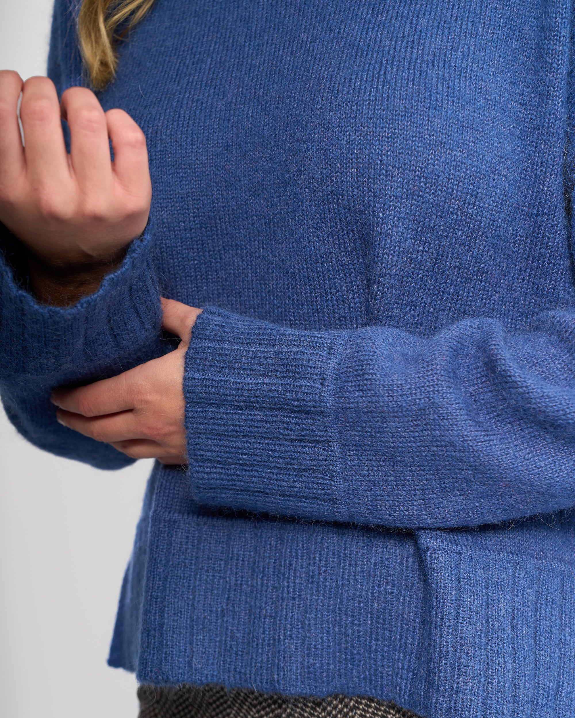 Vassalli Orbit Sweater - Denim Blue