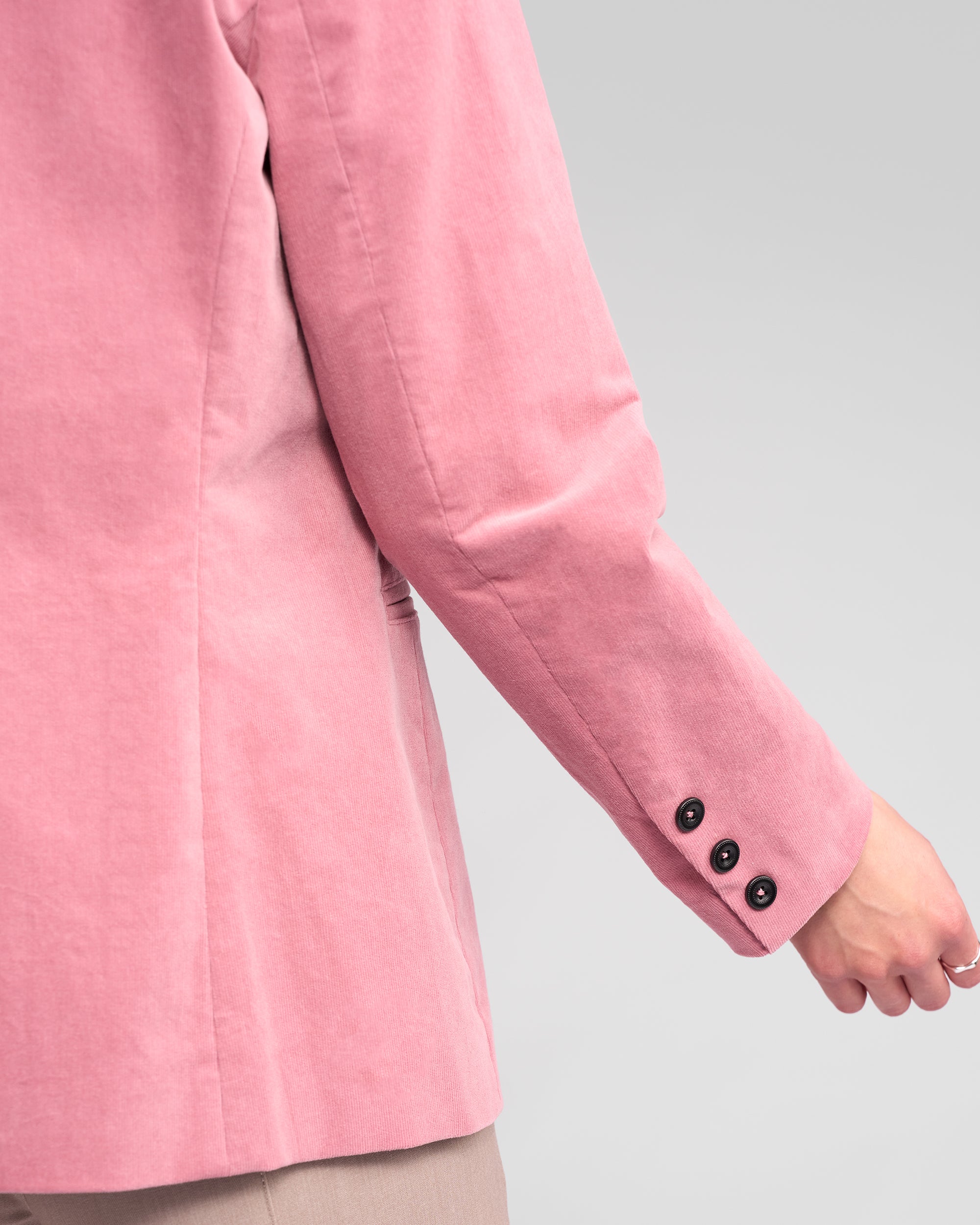 Vassalli Gallery Blazer - Dusty Pink
