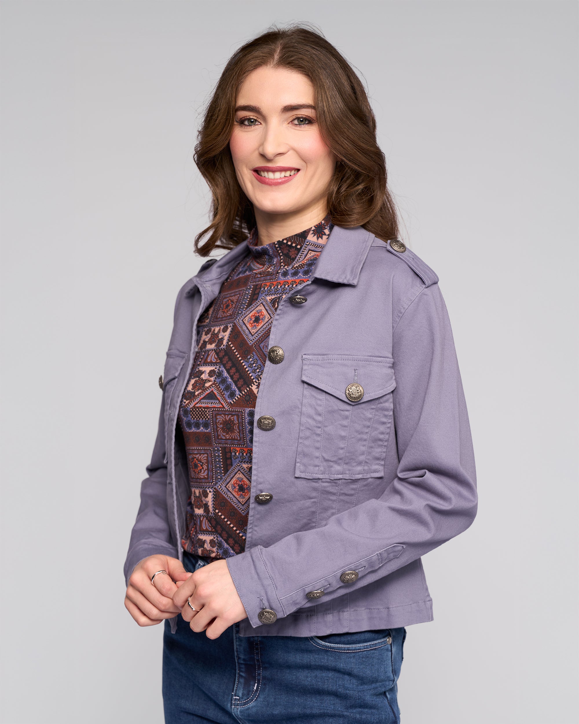 Vassalli Satellite Jacket - Denim Blue