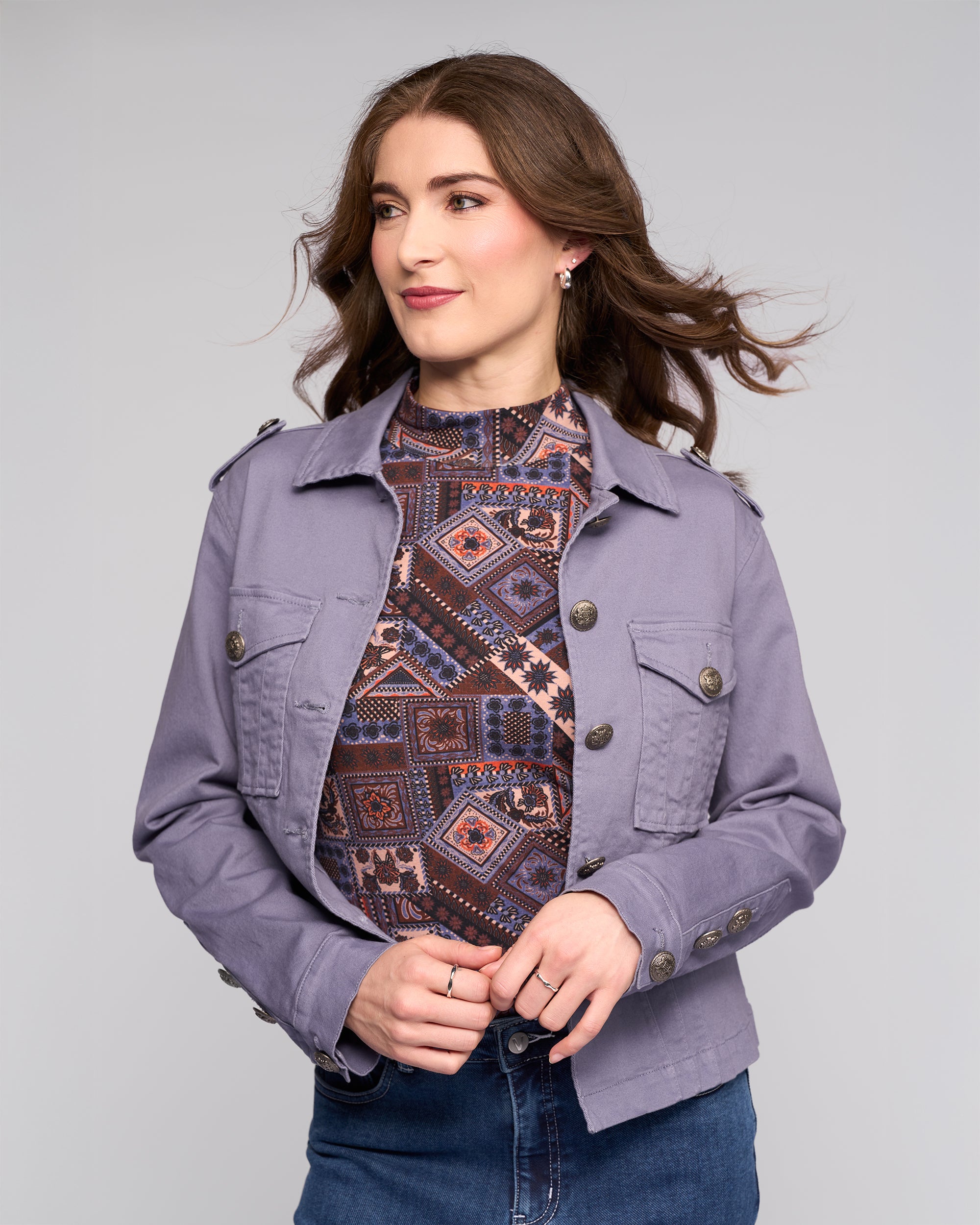 Vassalli Satellite Jacket - Denim Blue