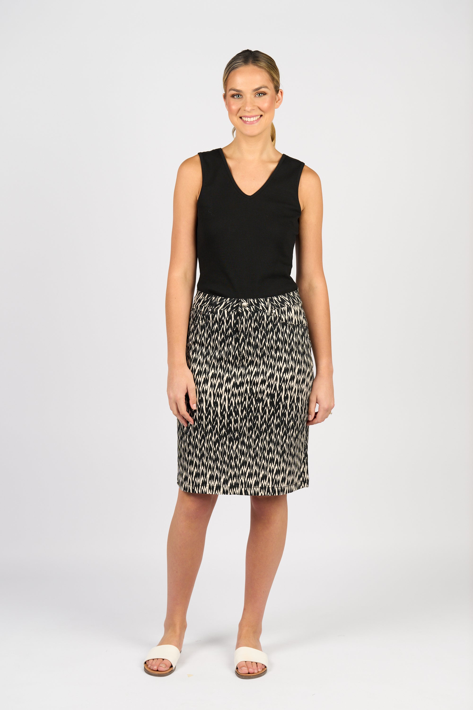 Vassalli Printed Skirt - Beau