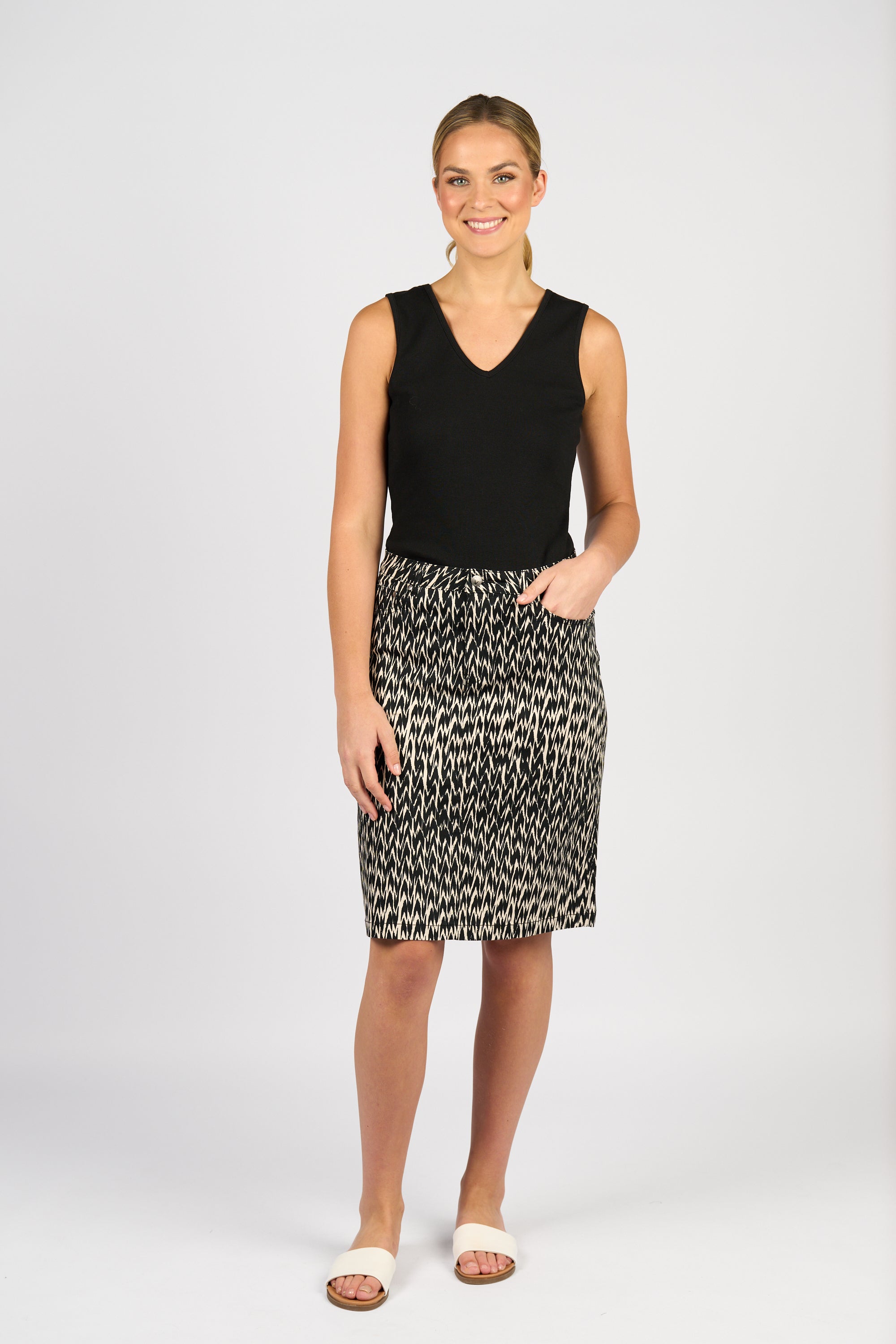 Vassalli Printed Skirt - Beau
