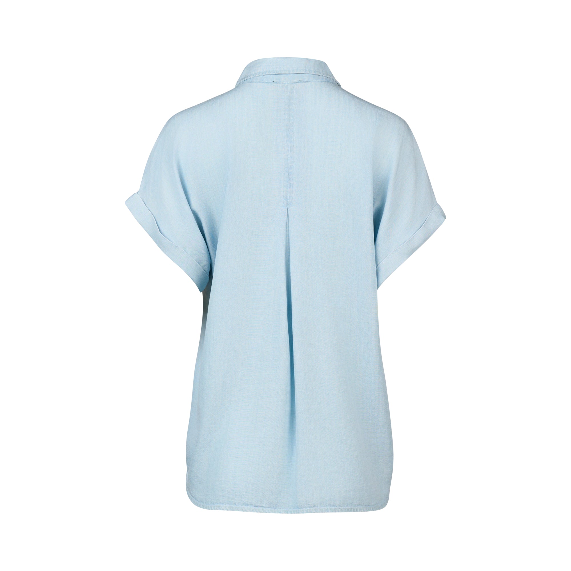 Vassalli Dropped Shoulder Shirt - Chambray