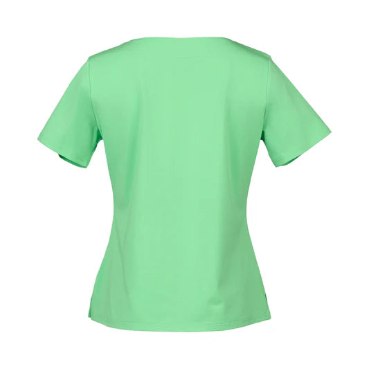 Vassalli Boat Neck Top - Clover