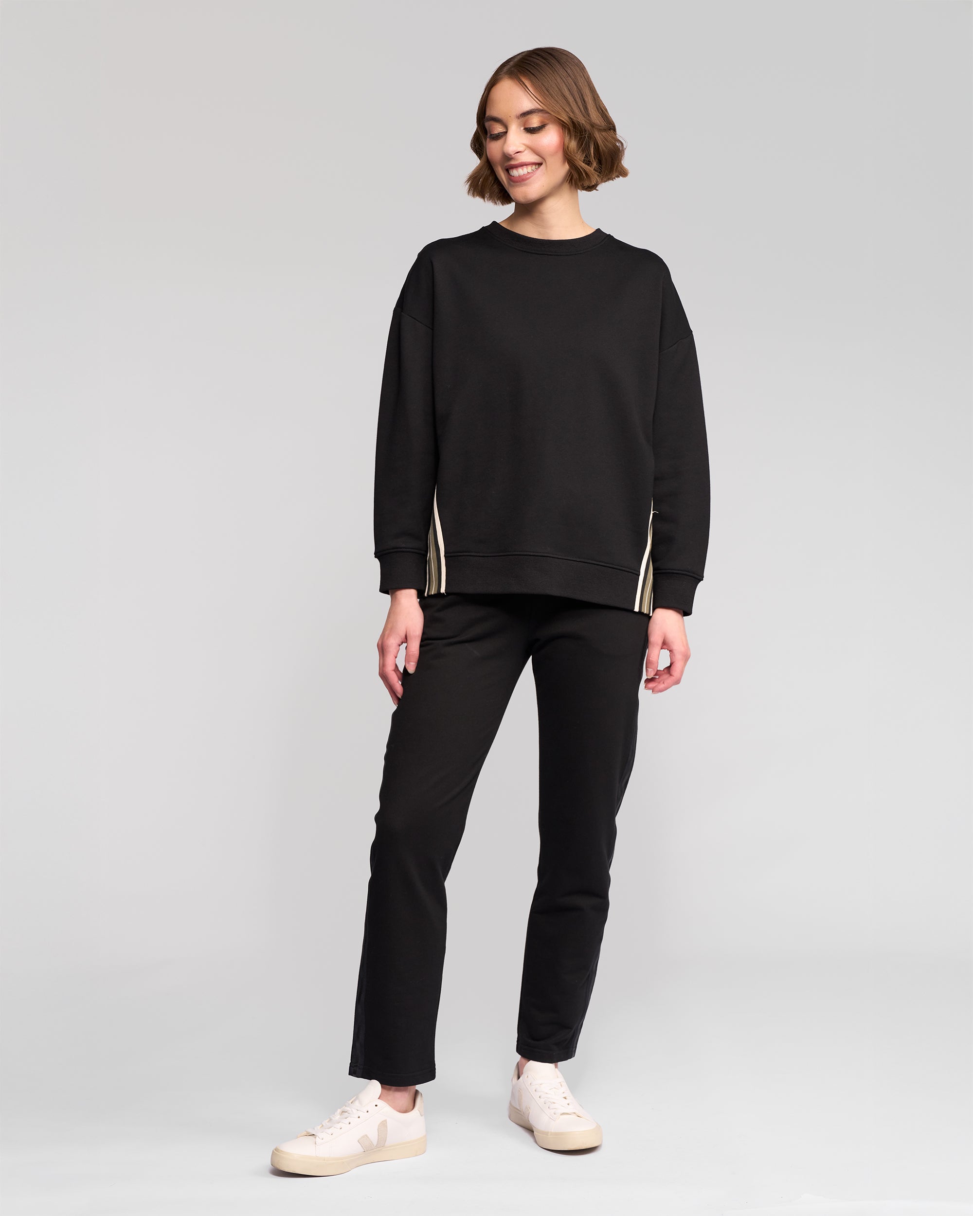 Vassalli Zone Sweater - Black