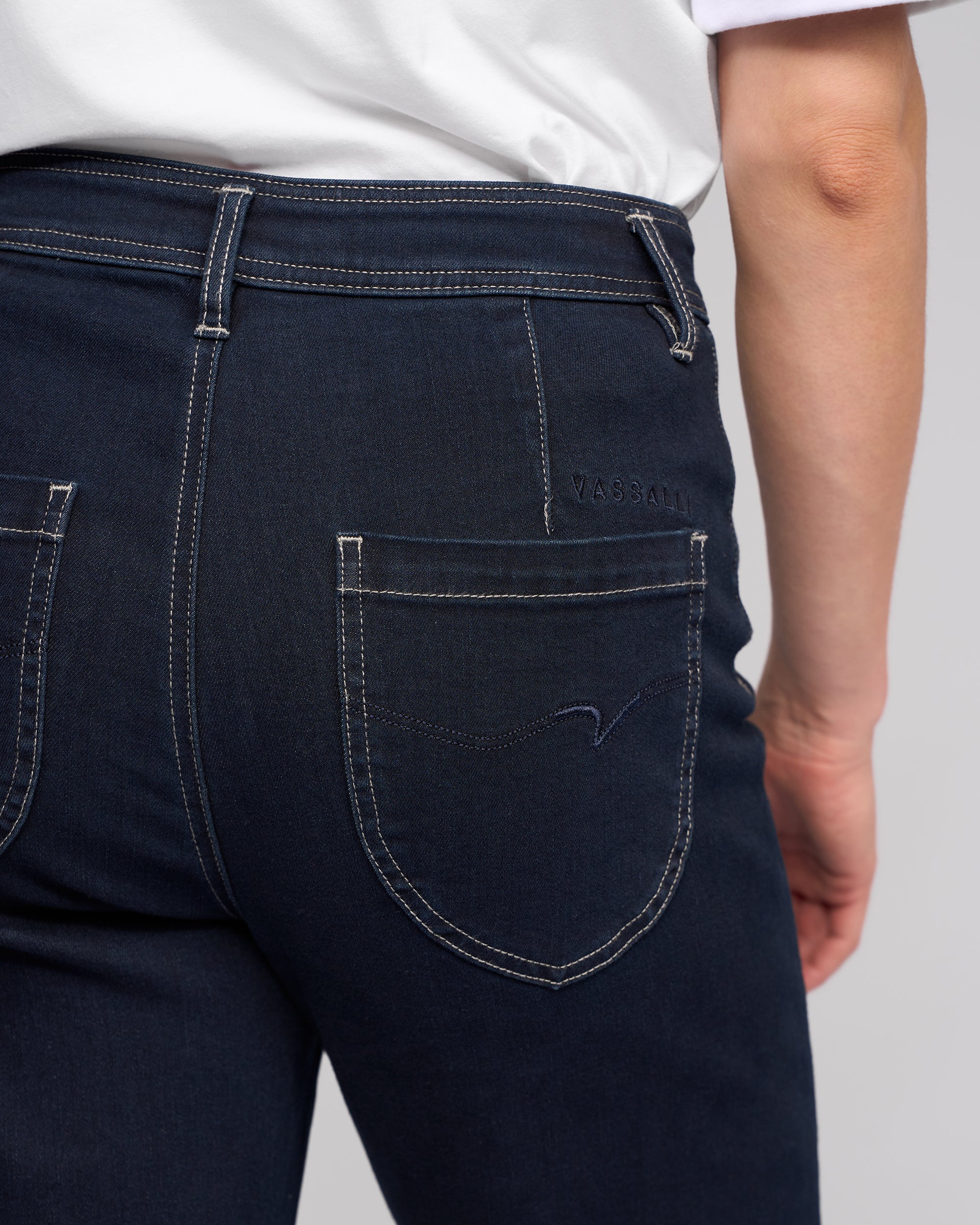 Vassalli Peace Jean - Ink Denim