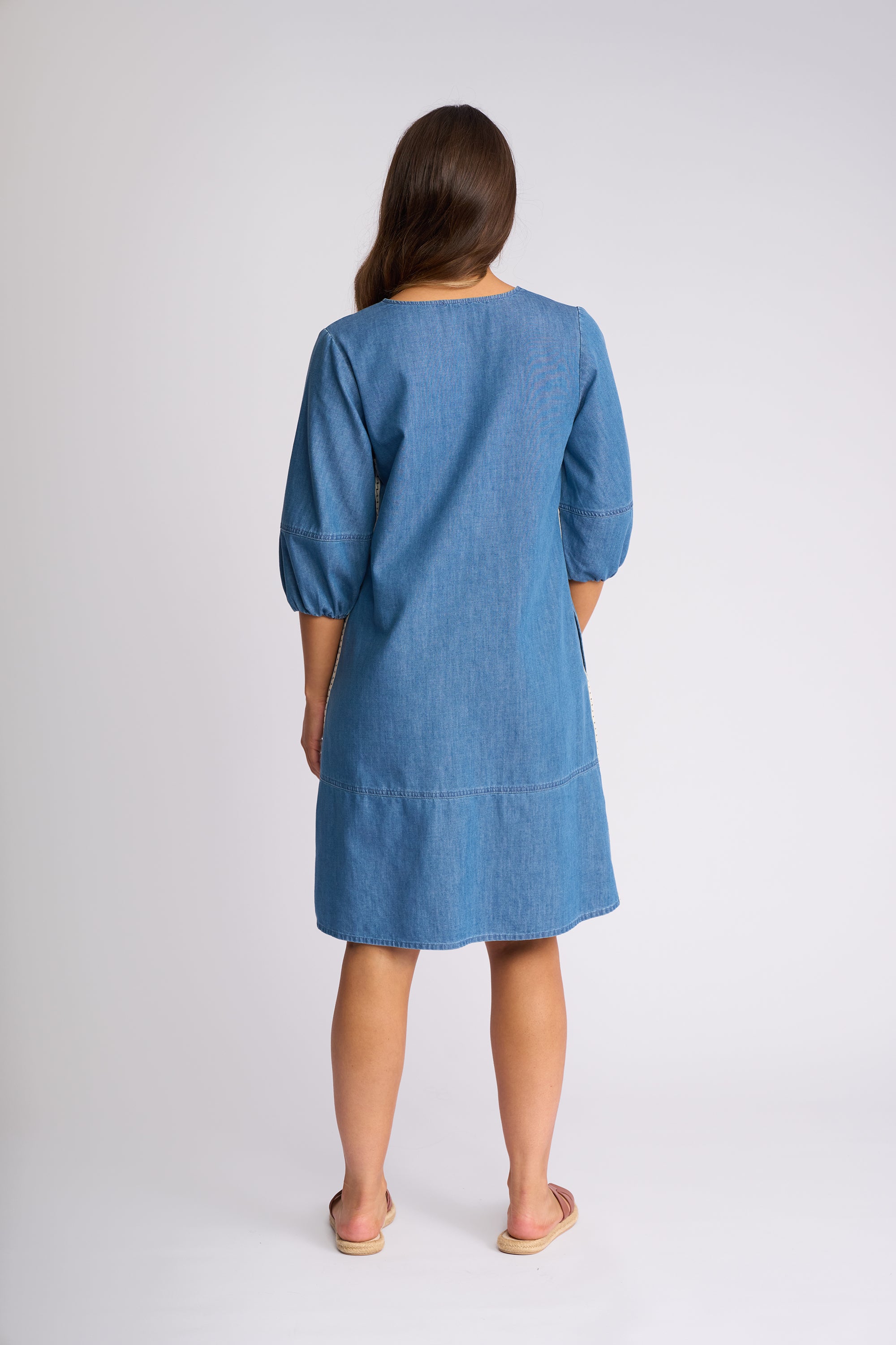 Vassalli Nevada Dress - Surf Blue