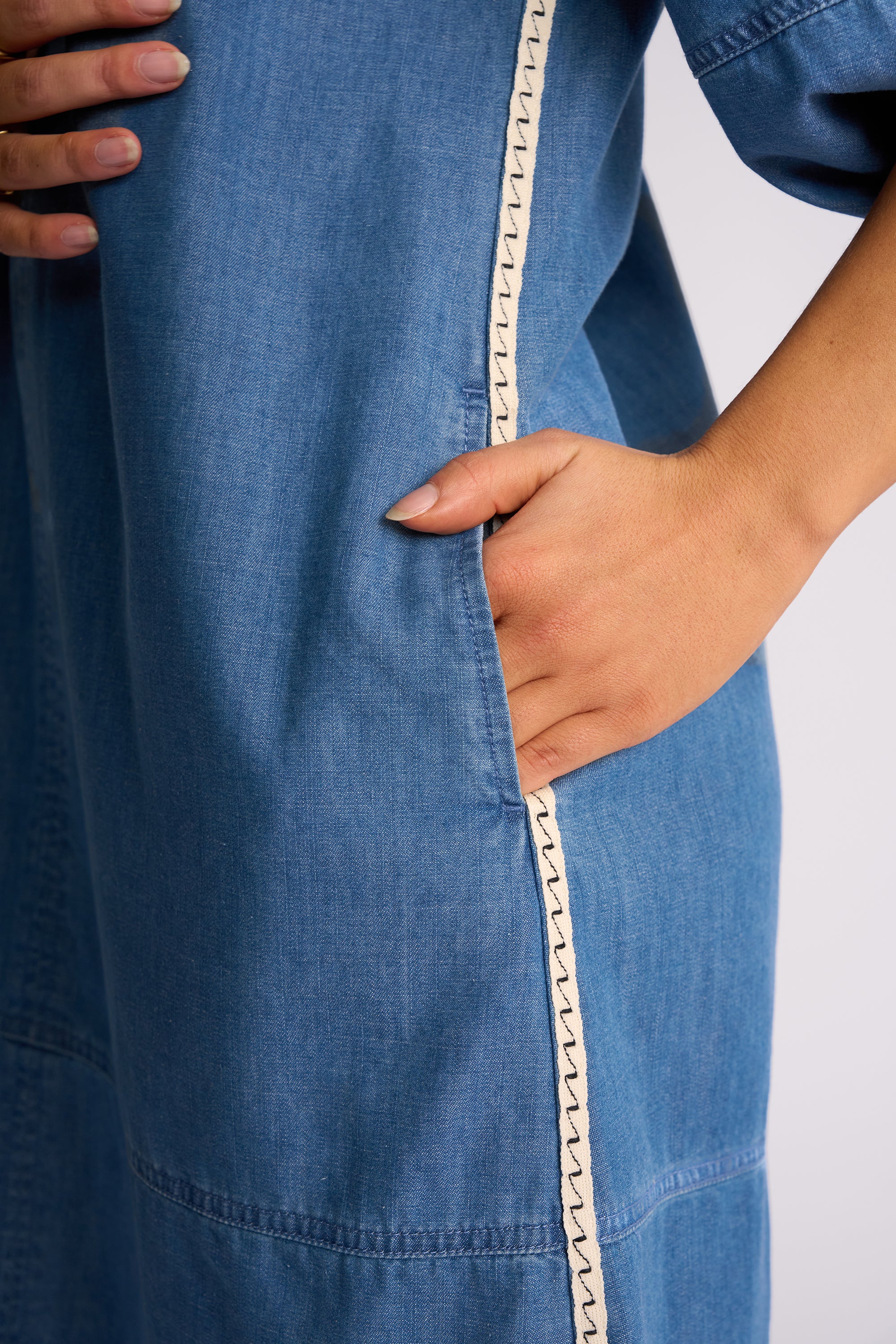 Vassalli Nevada Dress - Surf Blue