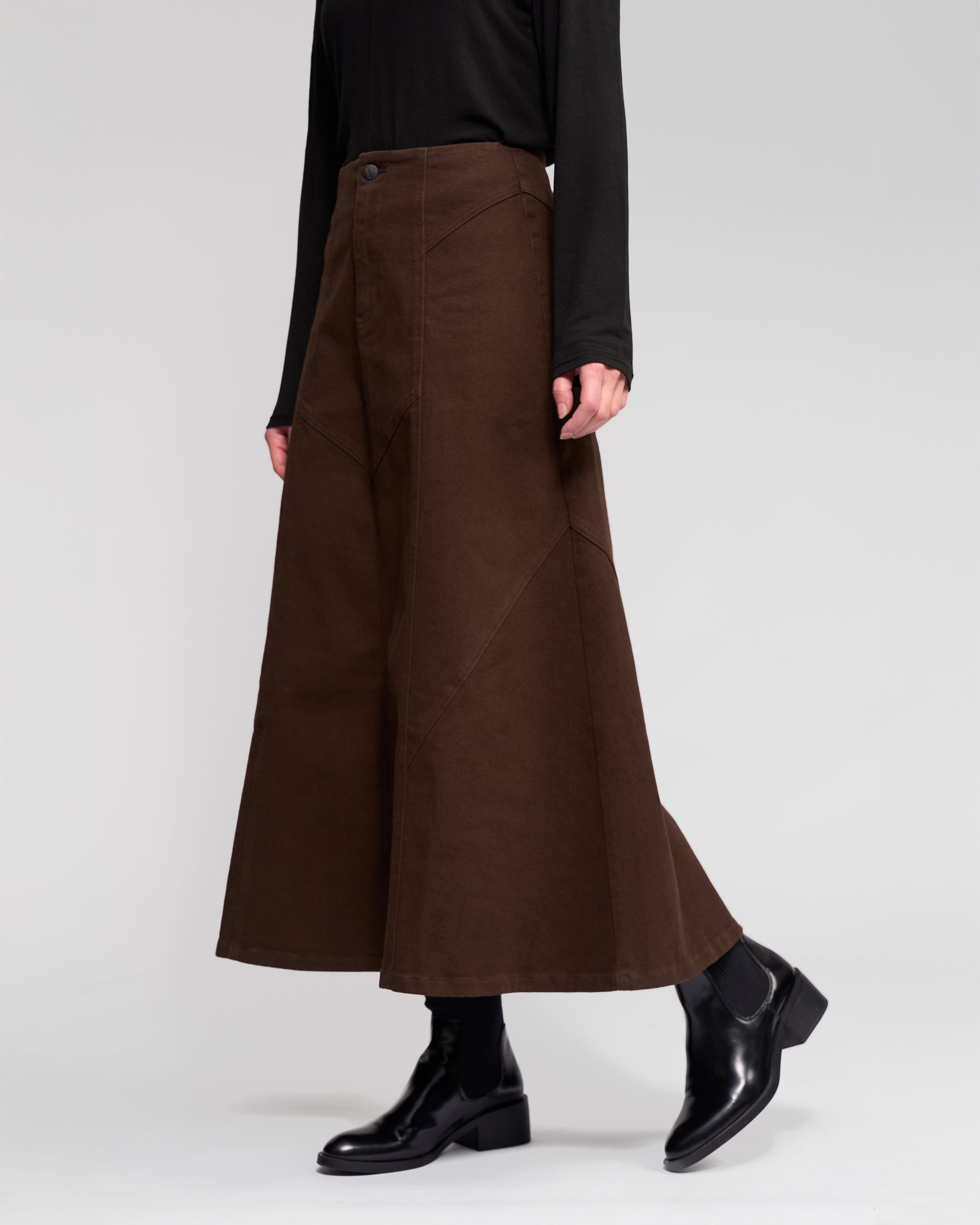 Vassalli Akari Skirt - Chocolate