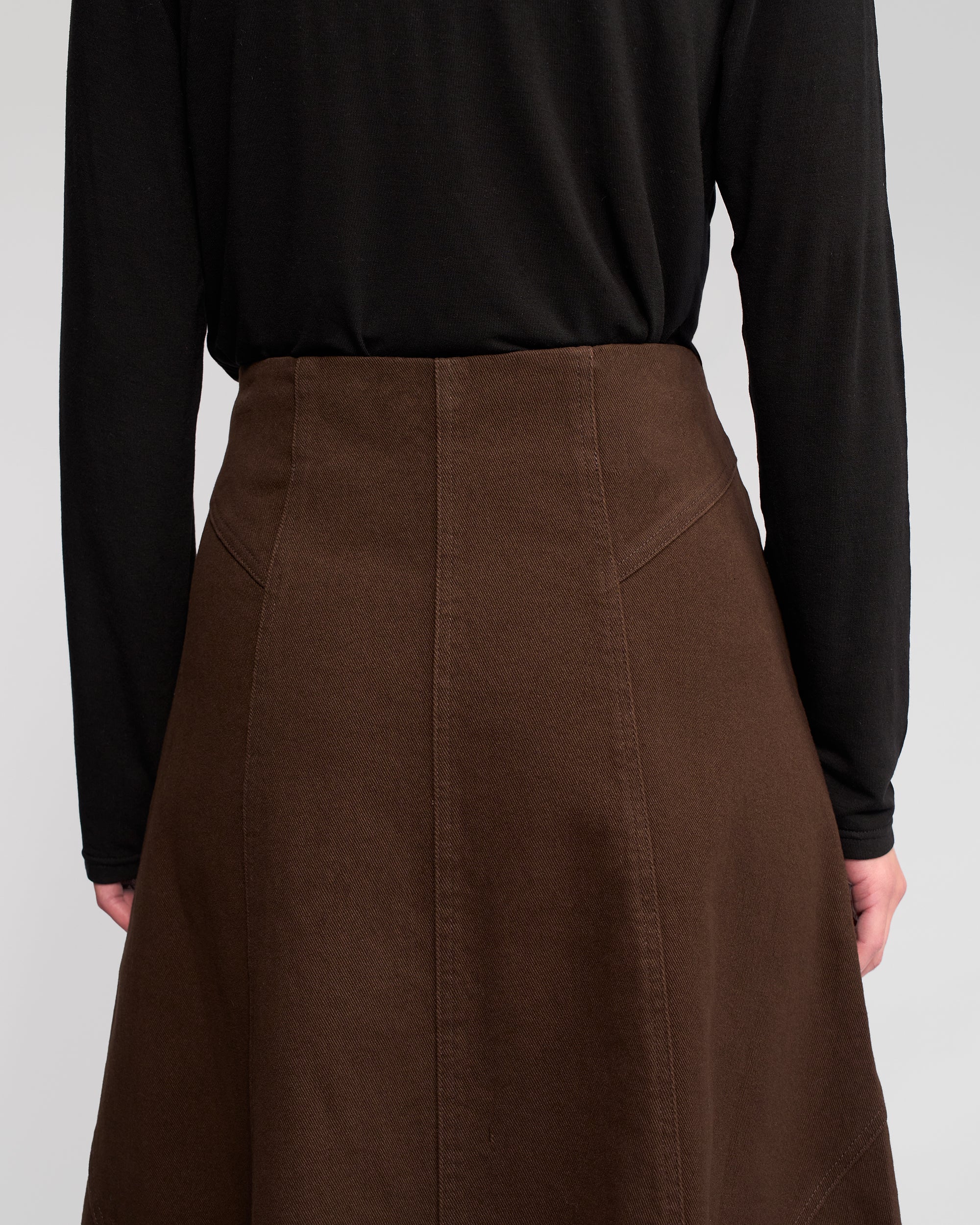 Vassalli Akari Skirt - Chocolate