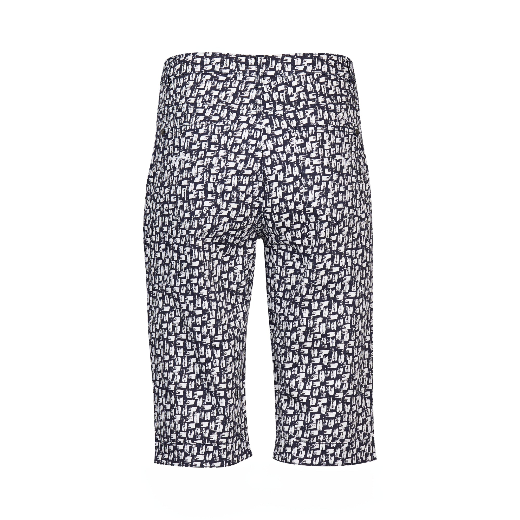 Vassalli Printed Straight Leg Short - Cove