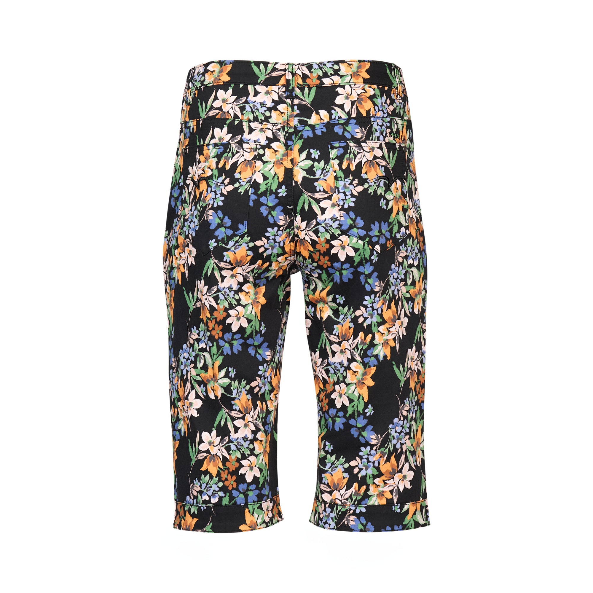 Vassalli Printed Straight Leg Short - Grove
