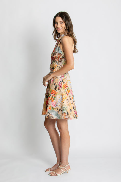 Kachel Amelia Short Shirt Dress - Capri