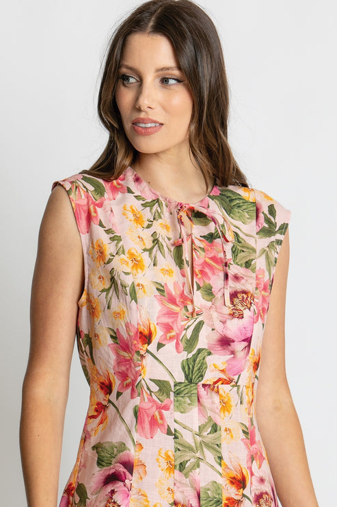 Kachel Belle Maxi Dress - Whispering Peonies