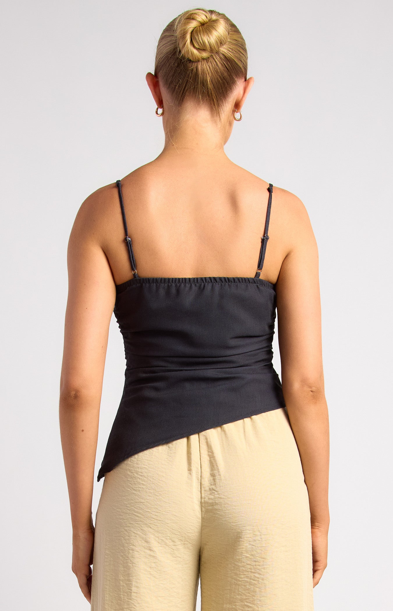 Style State Noir Bead Strap Top